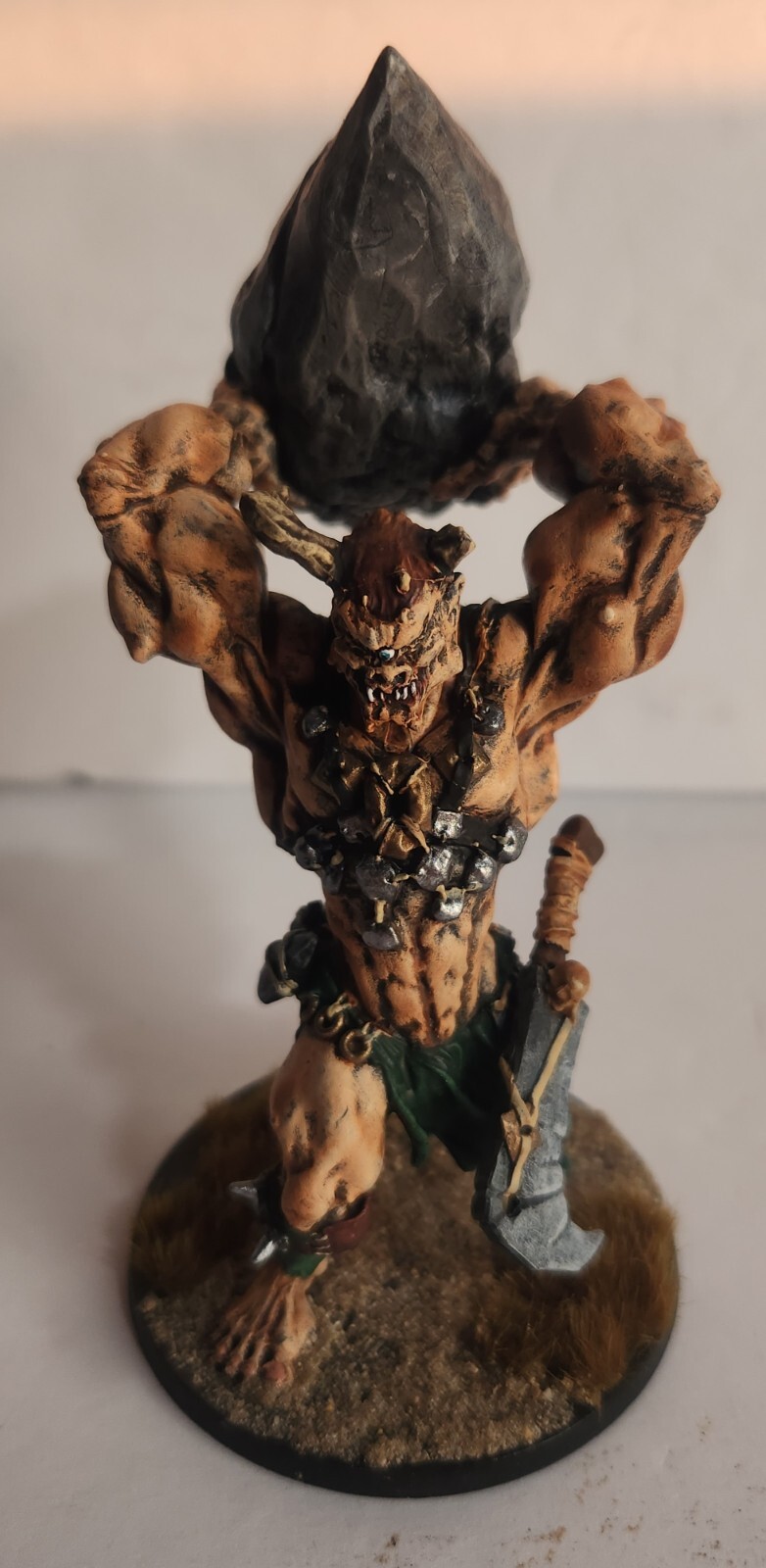MASSIVE DARKNESS CLIFFBREAKER CYCLOPS C-MON FANTASY PRO-PAINTED FIGURE 5″ HUGE