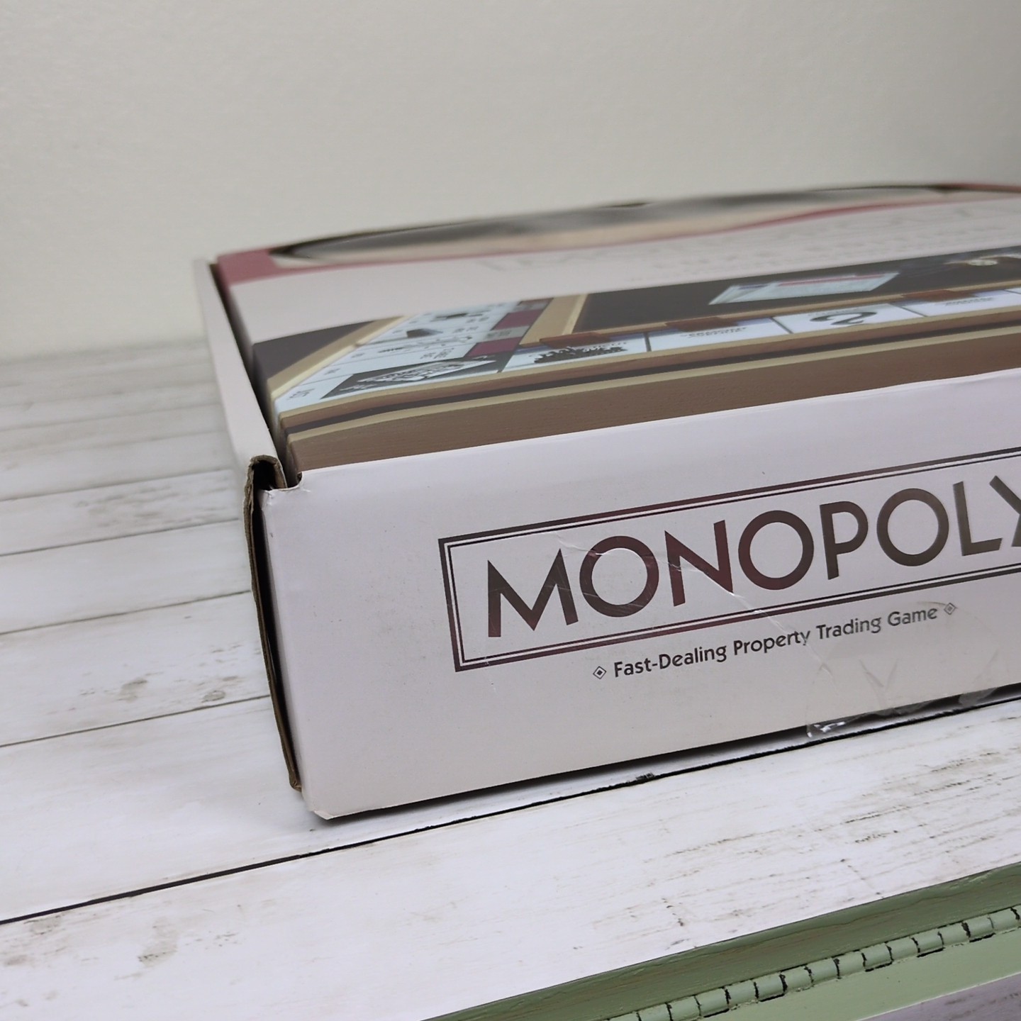 Monopoly Deluxe Edition with Luxury Wood Cabinet Maple Wood Gαme Company O/Box