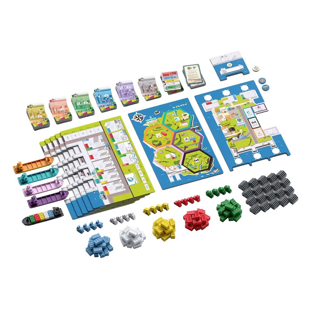 Container Board Game Allplay DL25063EN Family Grail Economic Supply Demand