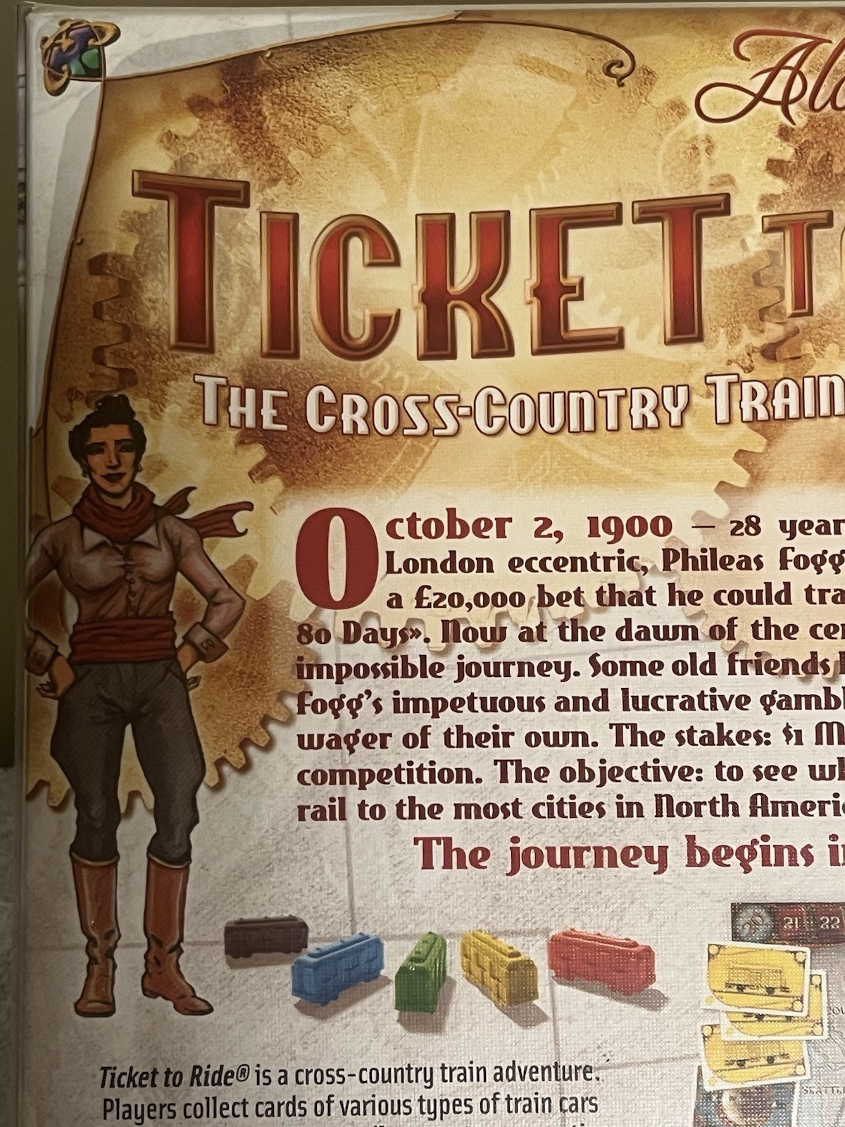 [NEW SEALED] Ticket To Ride Board Game – Days Of Wonder / Alan R. Moon