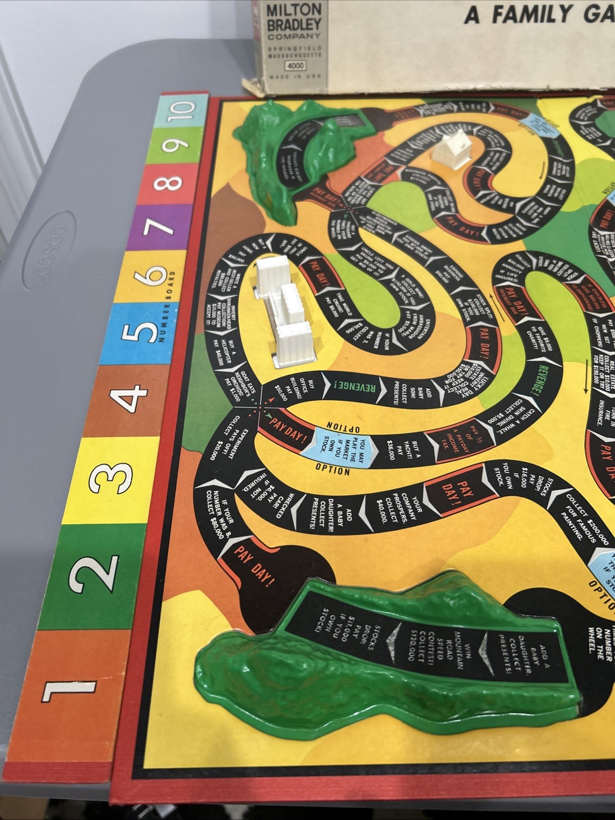 Vintage The Game of Life 1960 board game Milton Bradley Made In USA Complete