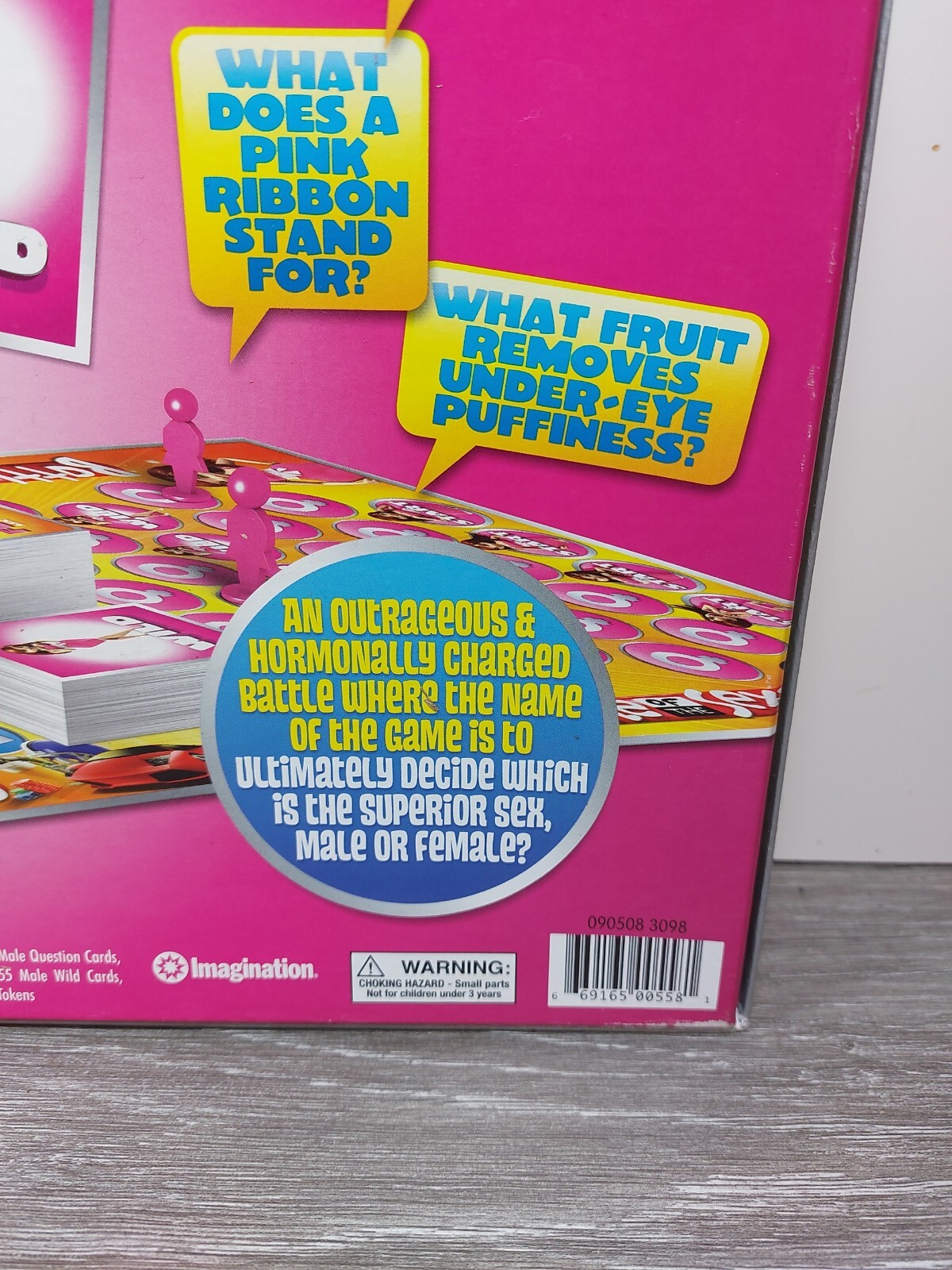 Battle Of The Sexes The Battle Continues Board Game Male vs Female fun Ages 12+