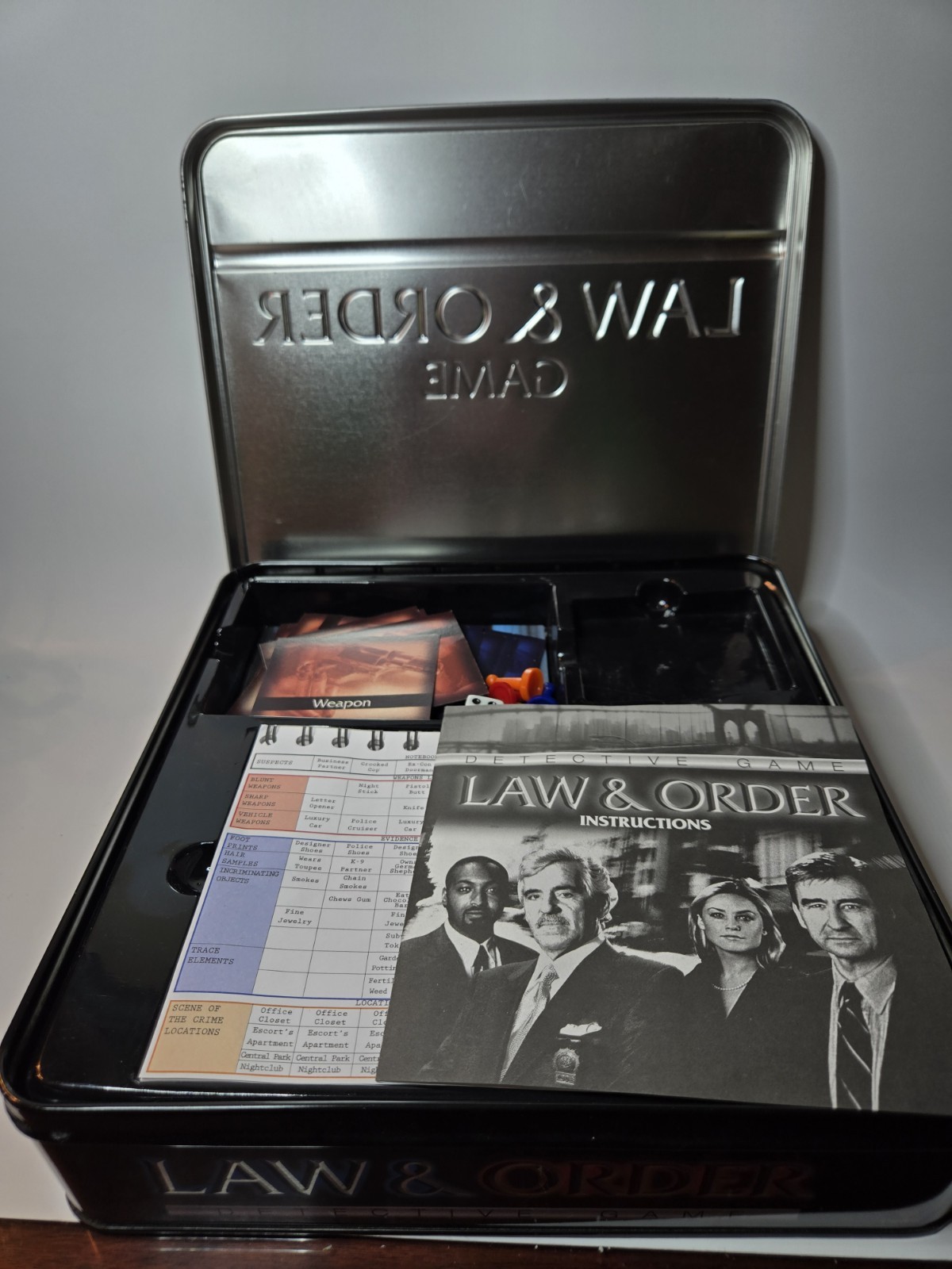 Law & Order Detective Board Game by Cardinal Industries