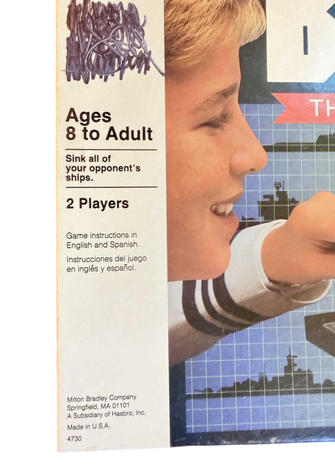 1990 Milton Bradley Battleship Board Game Complete Classic Naval Combat #4730