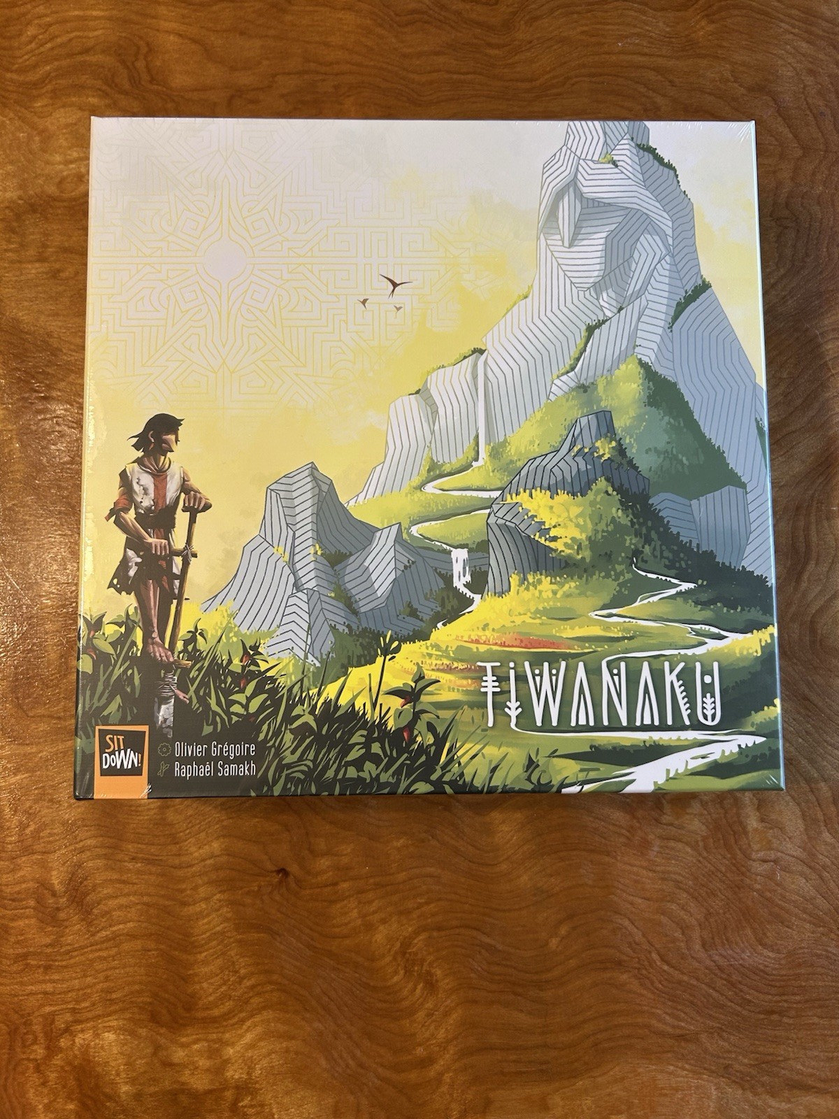 Sit Down! Tiwanaku Board Game Deduction Exploration 1-4 Players