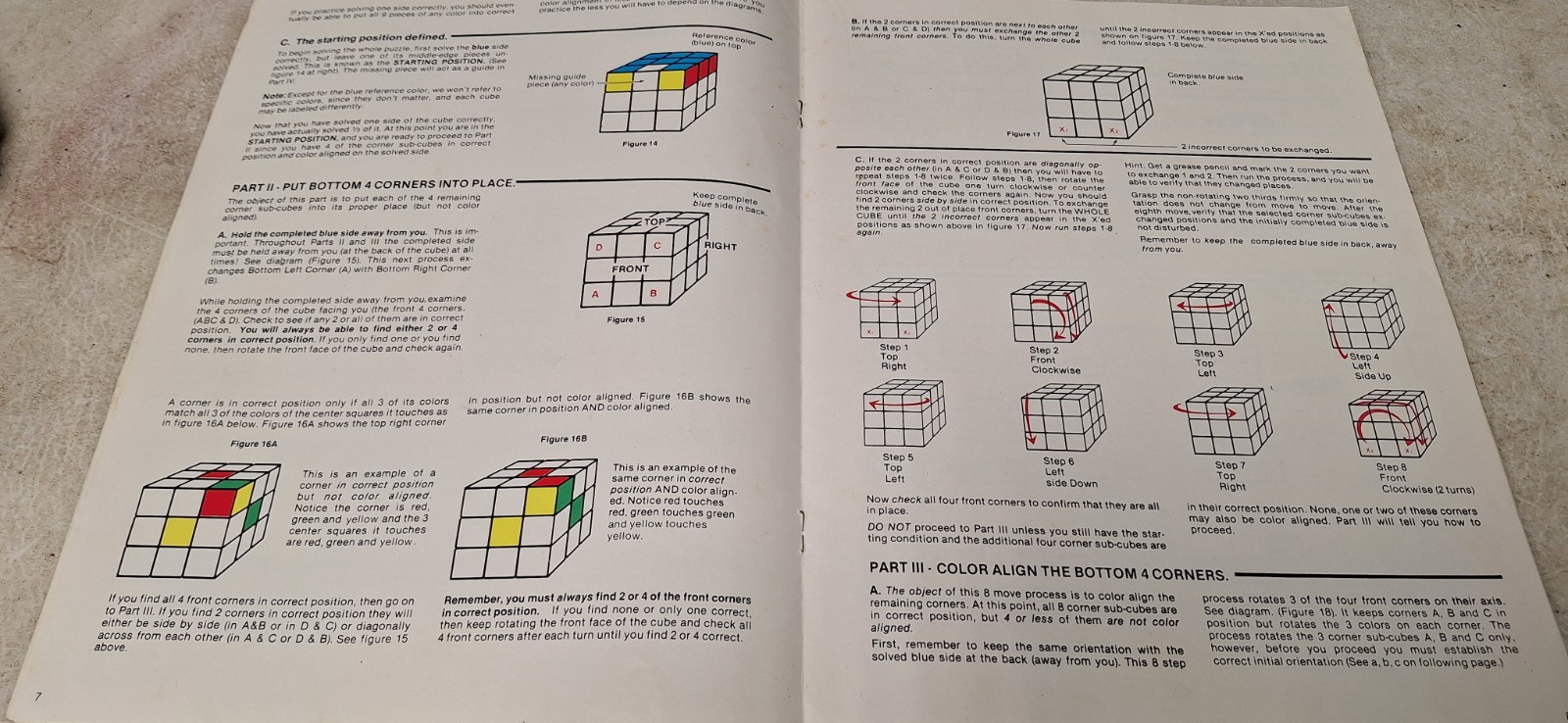 Vintage Rubik’s Cube The Ideal Instruction & Solution Magazine 1981
