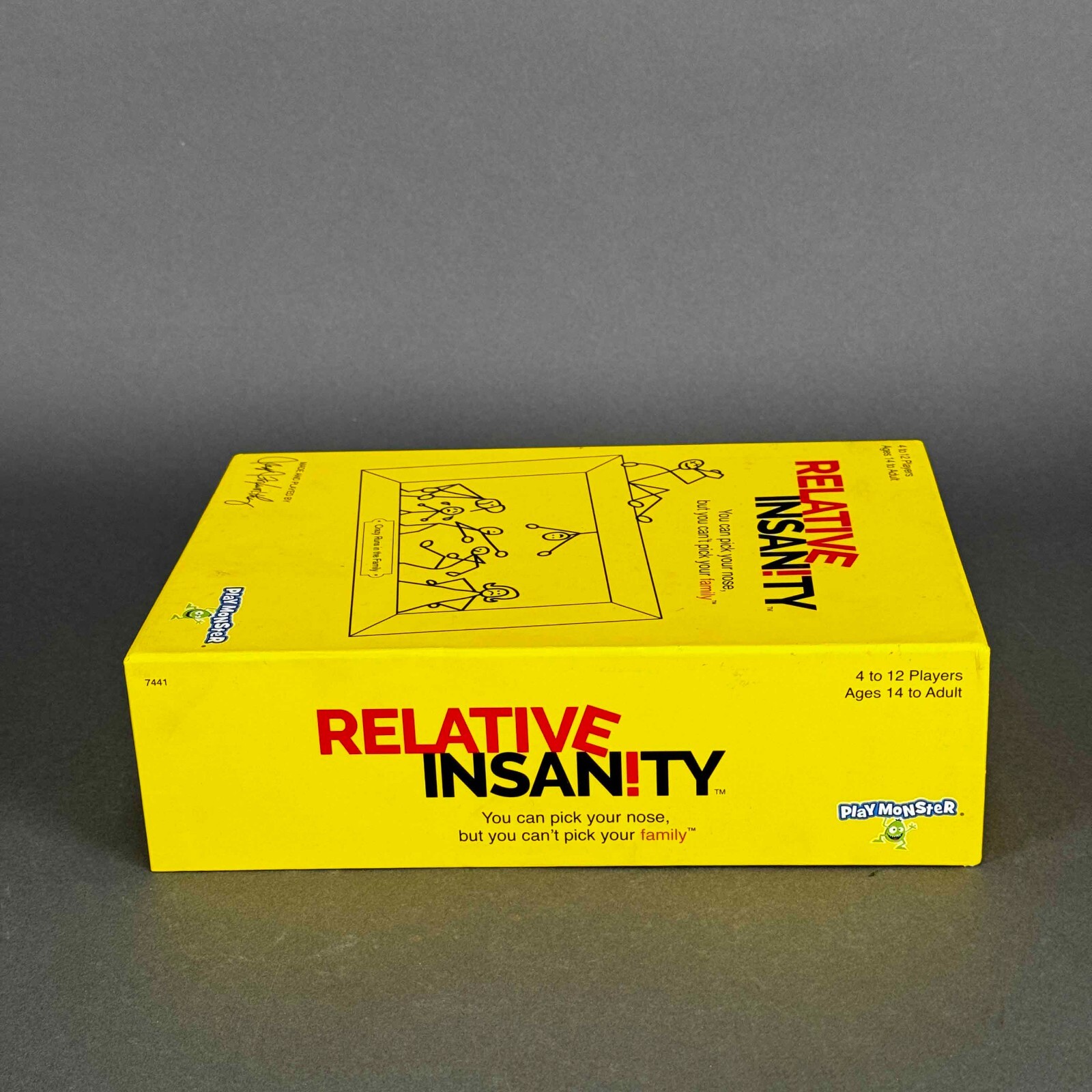 Open Box w/ Sealed Cards Relative Insanity Family Game Play Monster Foxworthy
