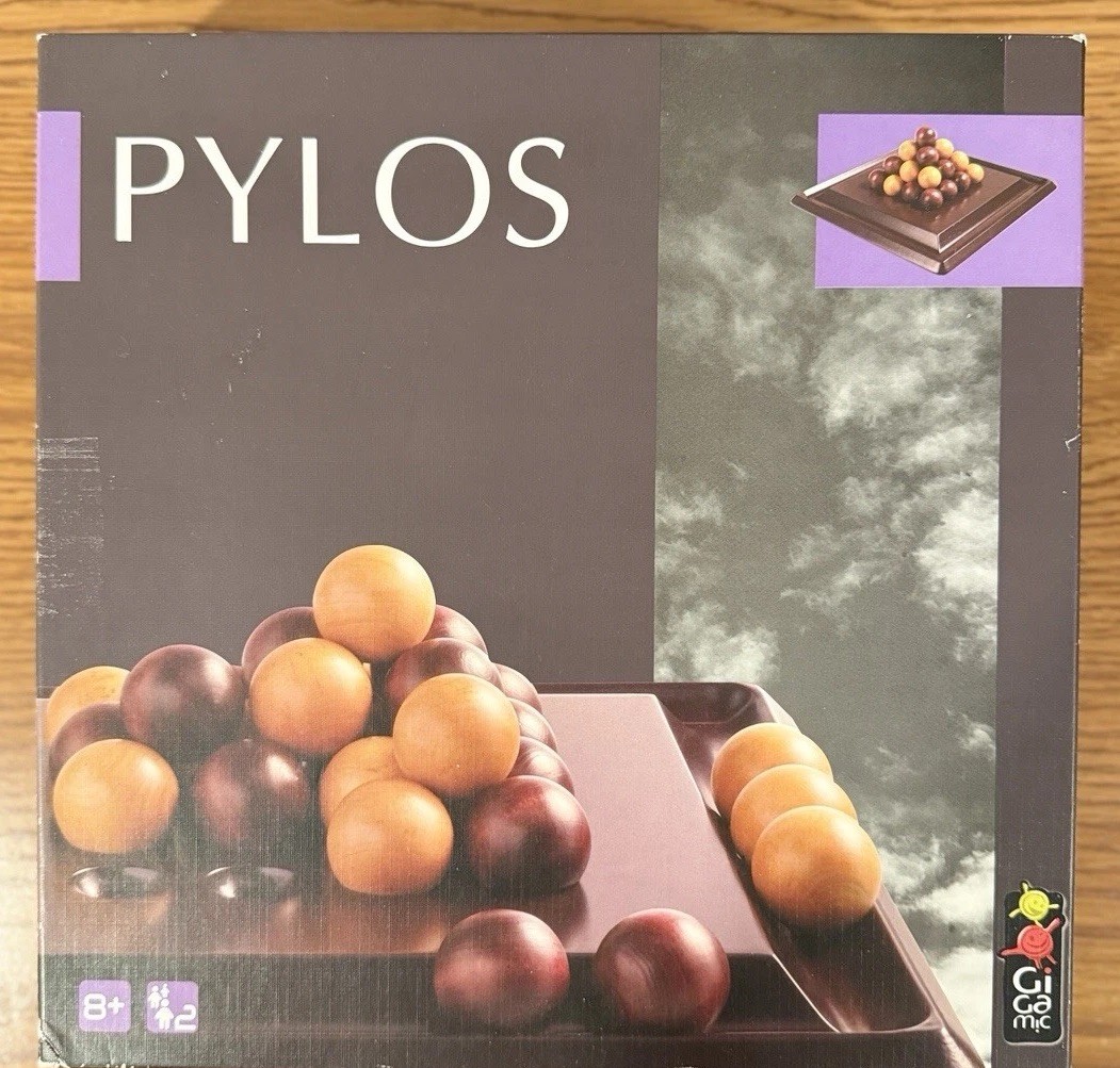 Pylos board Game by Gigamic 1994, Open Box: dxe dxedededxed b Complete