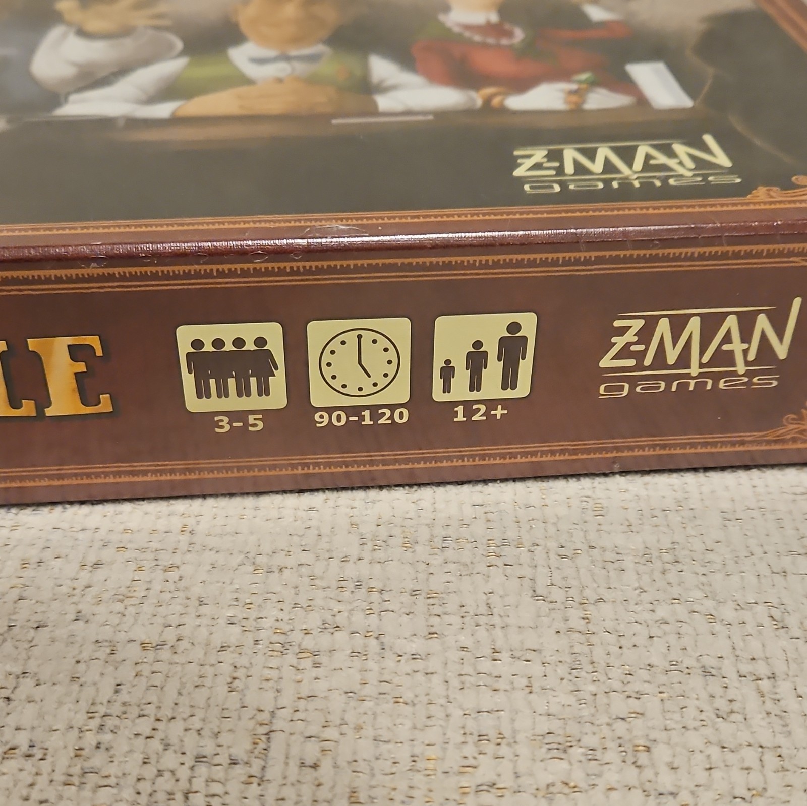 Z-Man Games Power Struggle Strategy Board Game – 3-5 Players, 90-120 Min, 12+