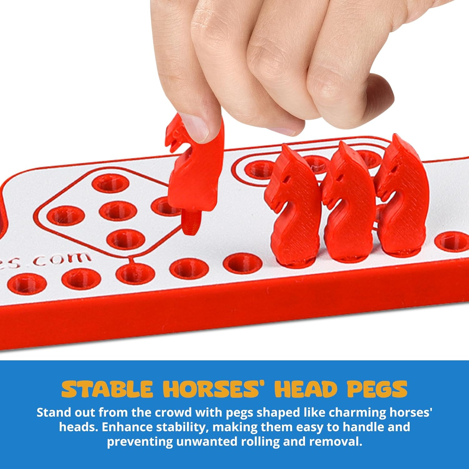 Pegs and Jokers Board Game – Strategic, Fun, Engaging, and Portable – Play with