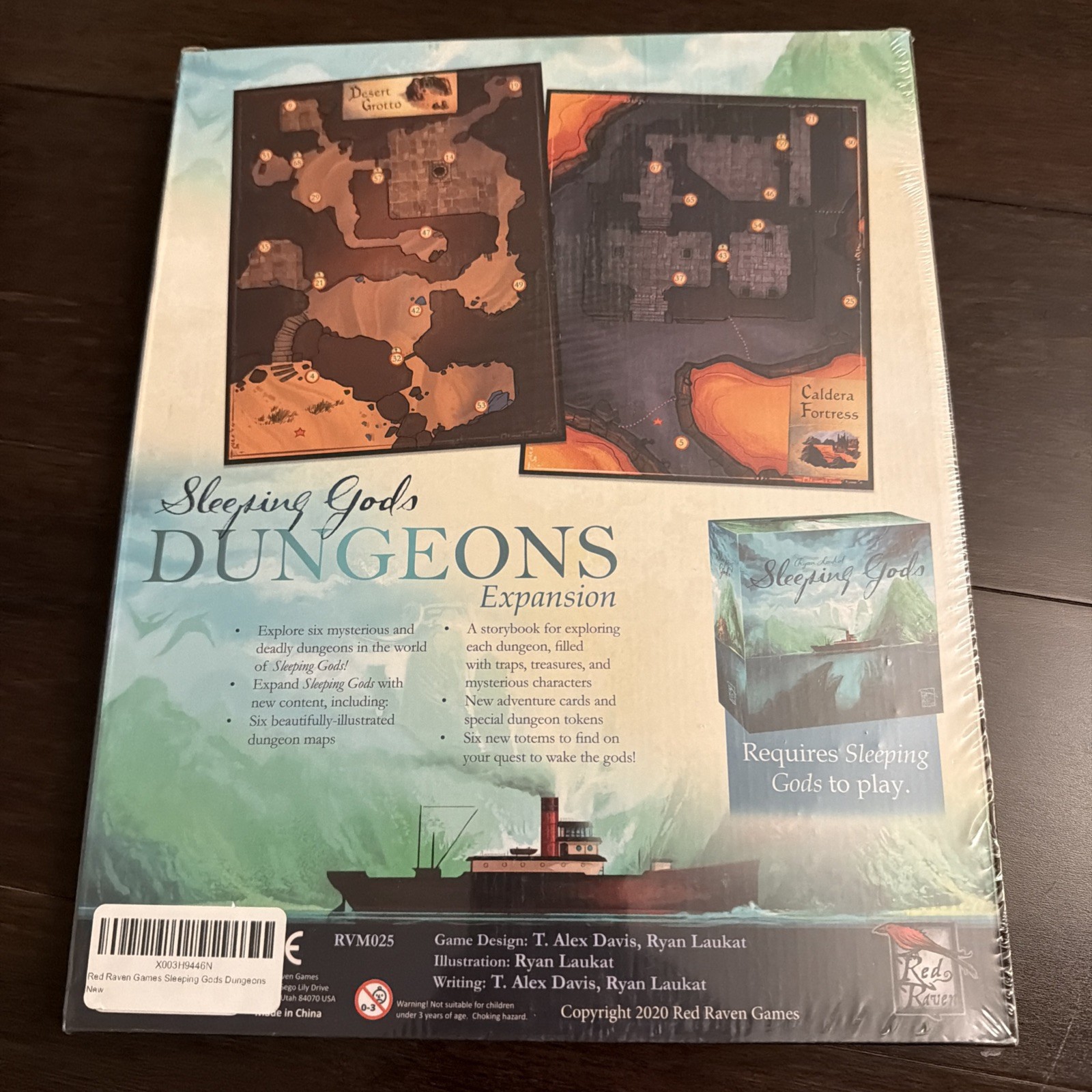 Sleeping Gods Board Game: Dungeons Expansion by Red Raven Games RVM025