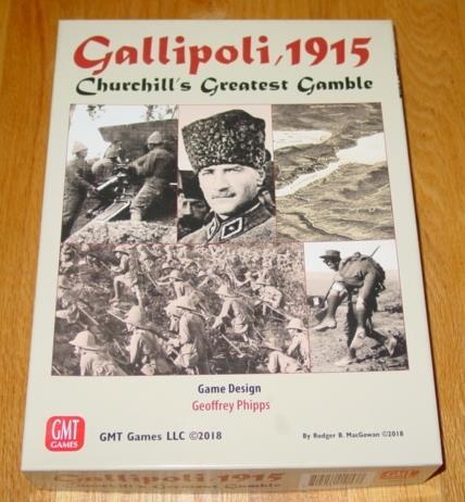 GMT Games – Gallipoli, 1915 – WWI Churchill’s Greatest Gamble (UNPUNCHED) MINT