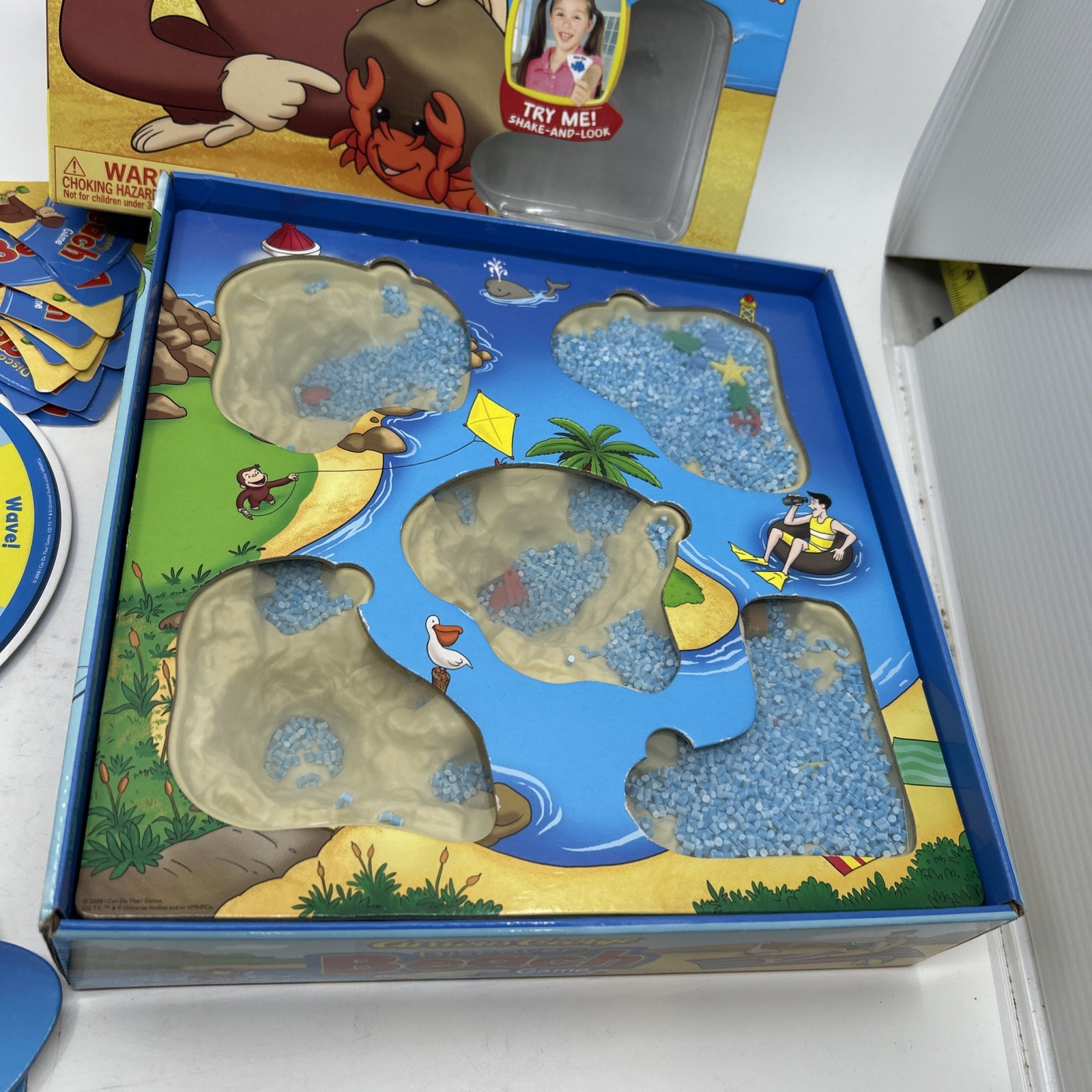 Curious George Discovery Beach Game by I Can Do That Games 99% Complete