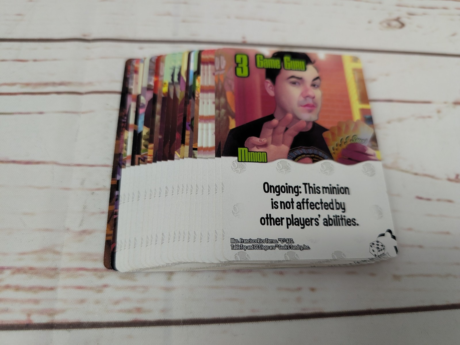 Smash Up Board Game Card Game Original Base Set & Big Geeky Box Contents AEG