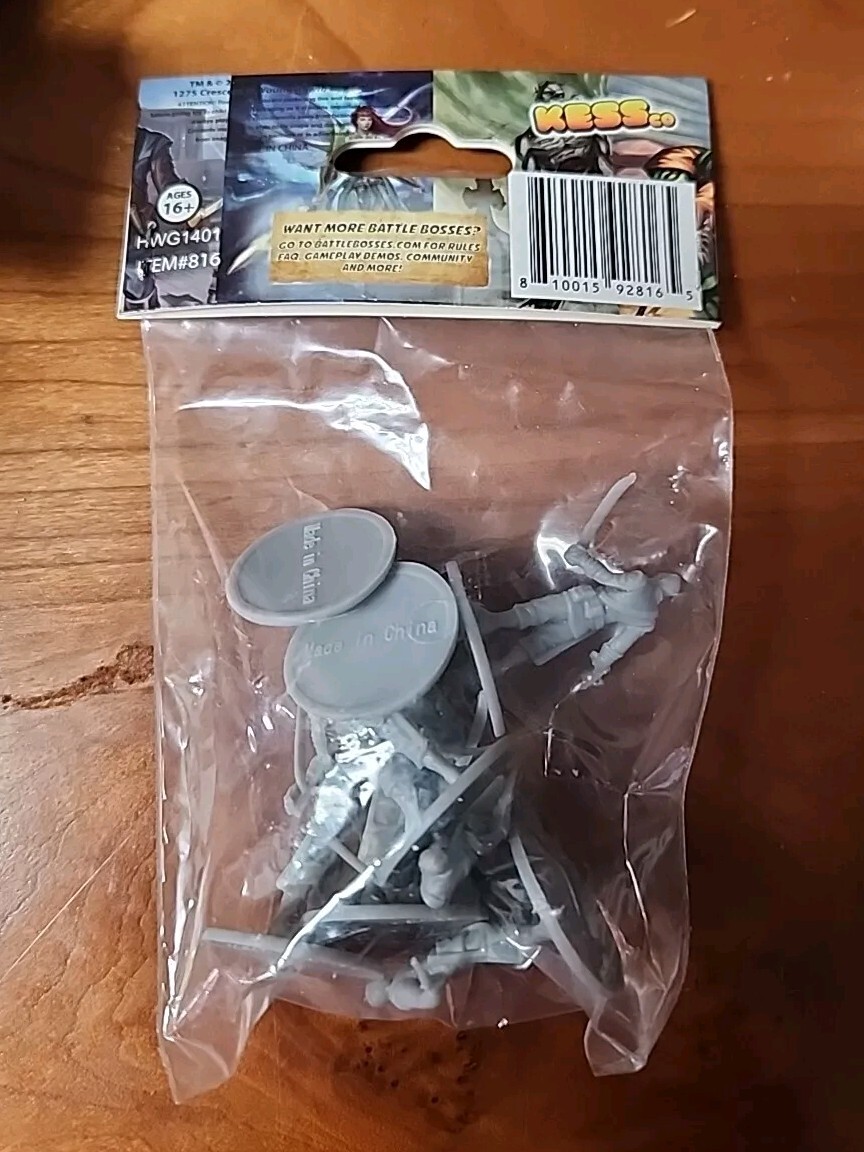 Battles Bosses Grakthar Pirate Minions Table Top Game Plastic Figures