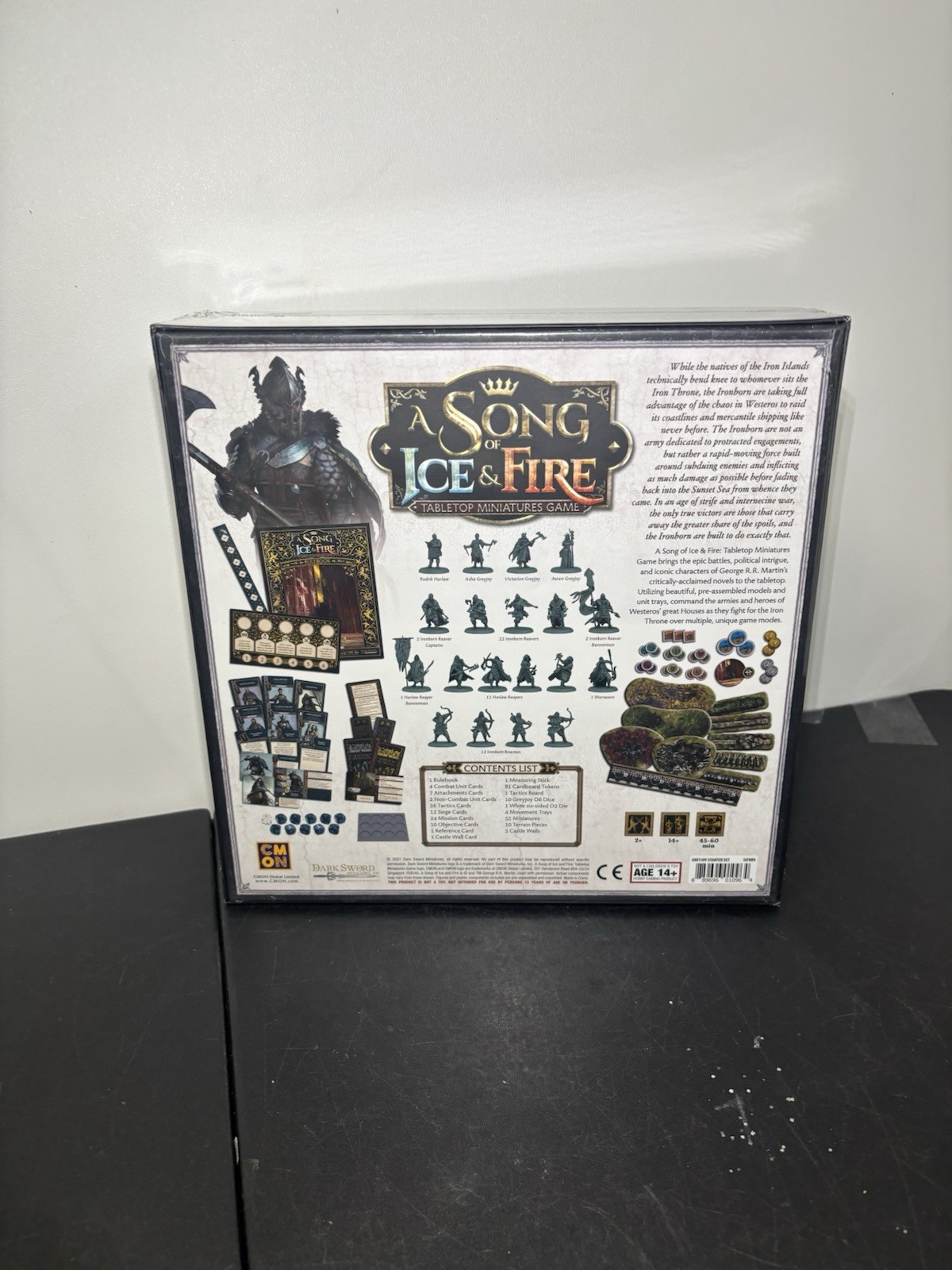 NEW A Song of Ice and Fire: Greyjoy Starter Set – CMON Board Game – SEALER