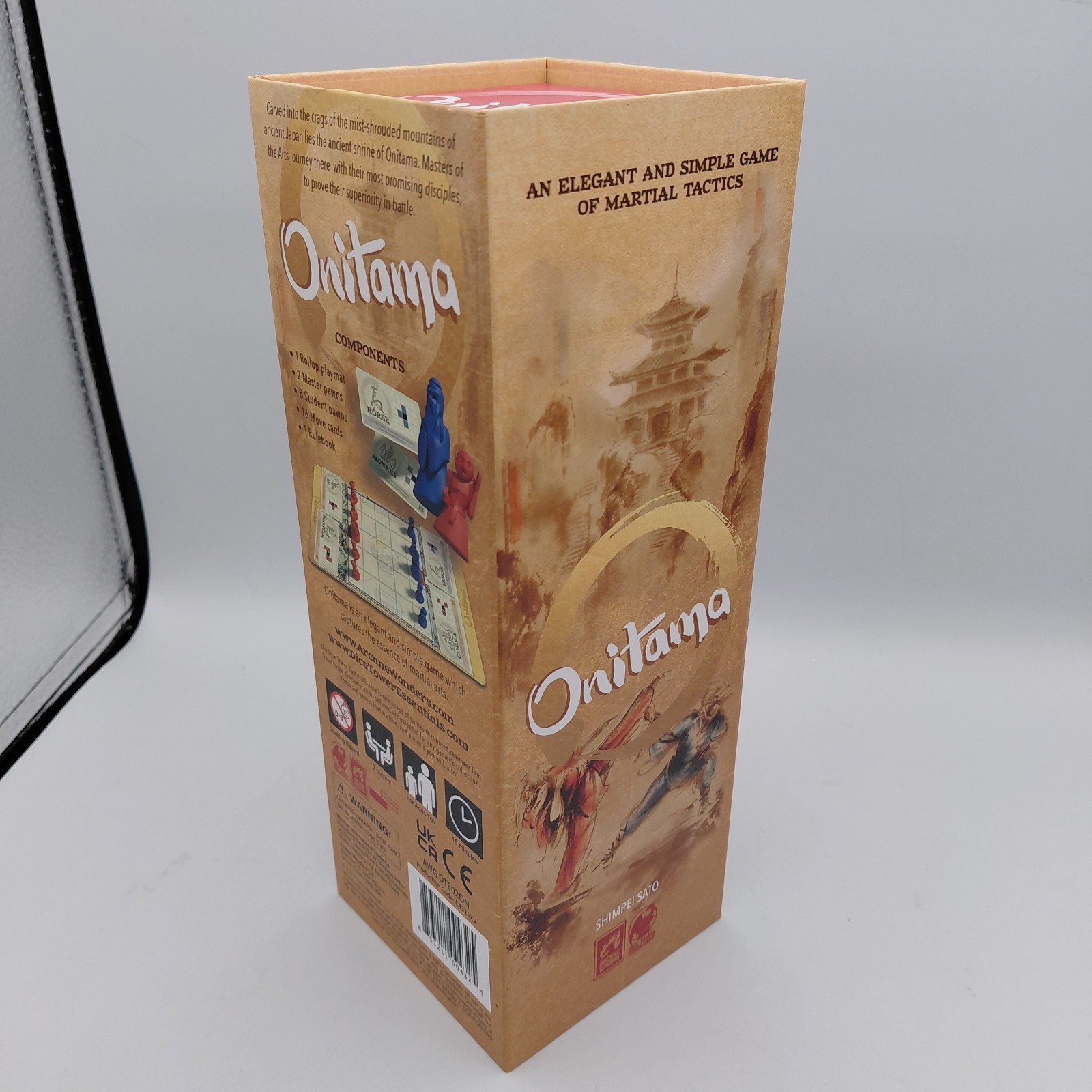 Onitama Board Game Of Martial Tactics Arcane Wonders Strategy Game 100% Complete