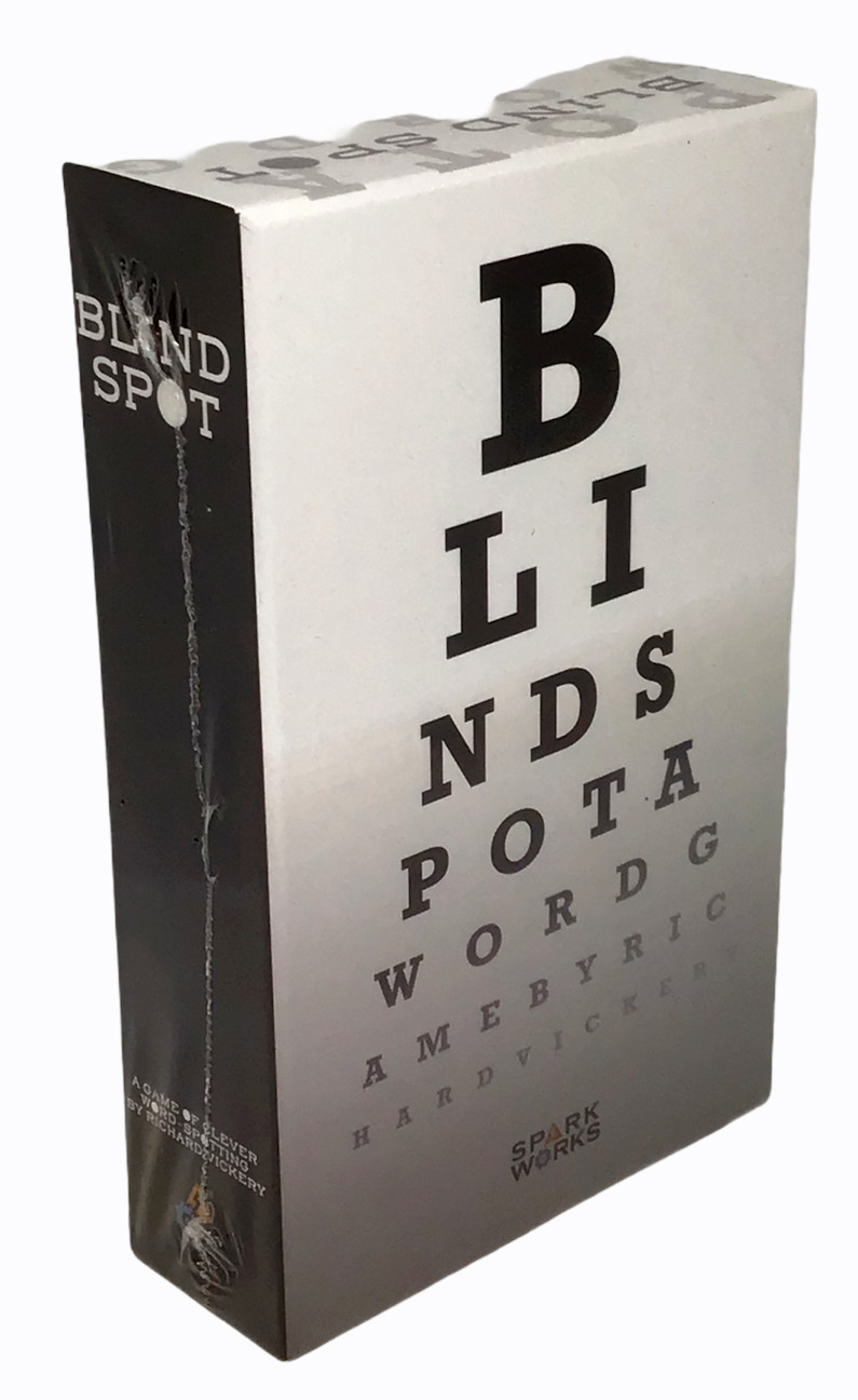 Blind Spot Game A Word Family Richard Vickery Sparks Works Factory Sealed NEW