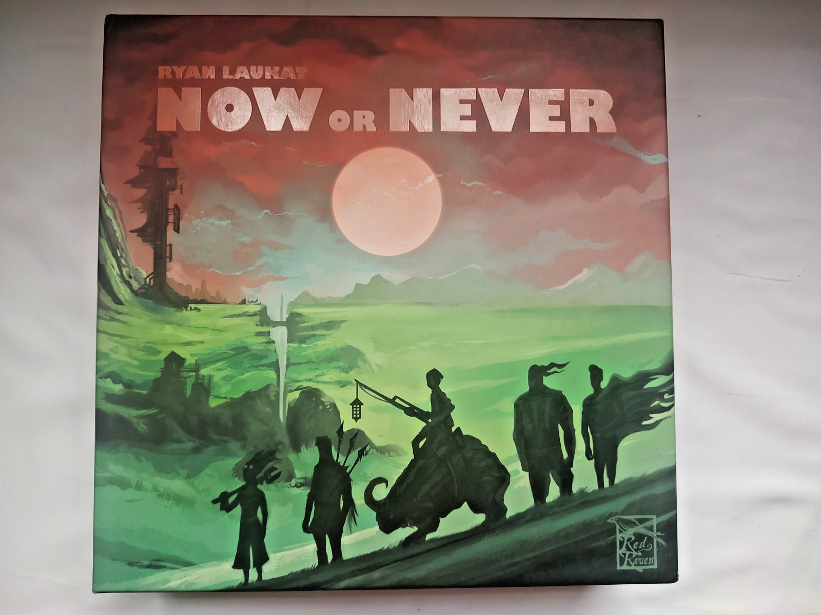 Now or Never | Board Game – Red Raven Games – Ryan Laukat (2020)