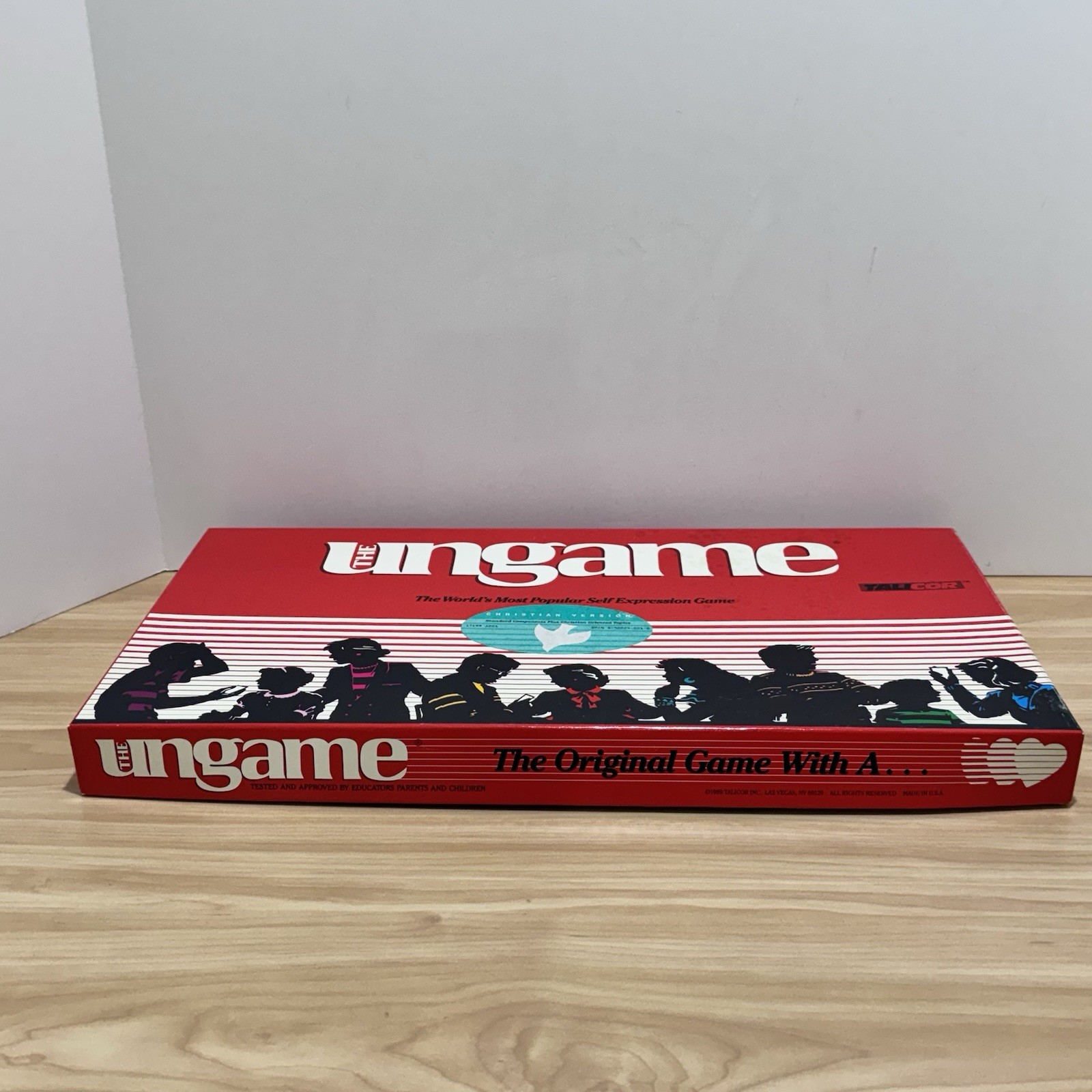 1989 Vintage THE UNGAME Board Game Christian Version – by Talicor Inc. Complete