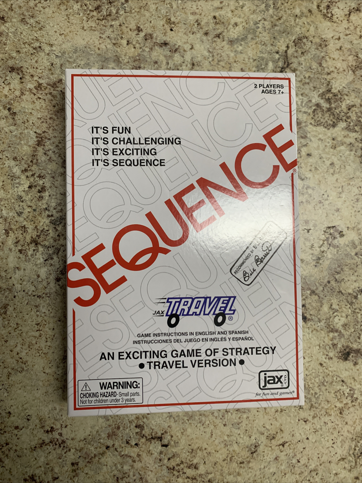 Sequence Board Game Travel Size