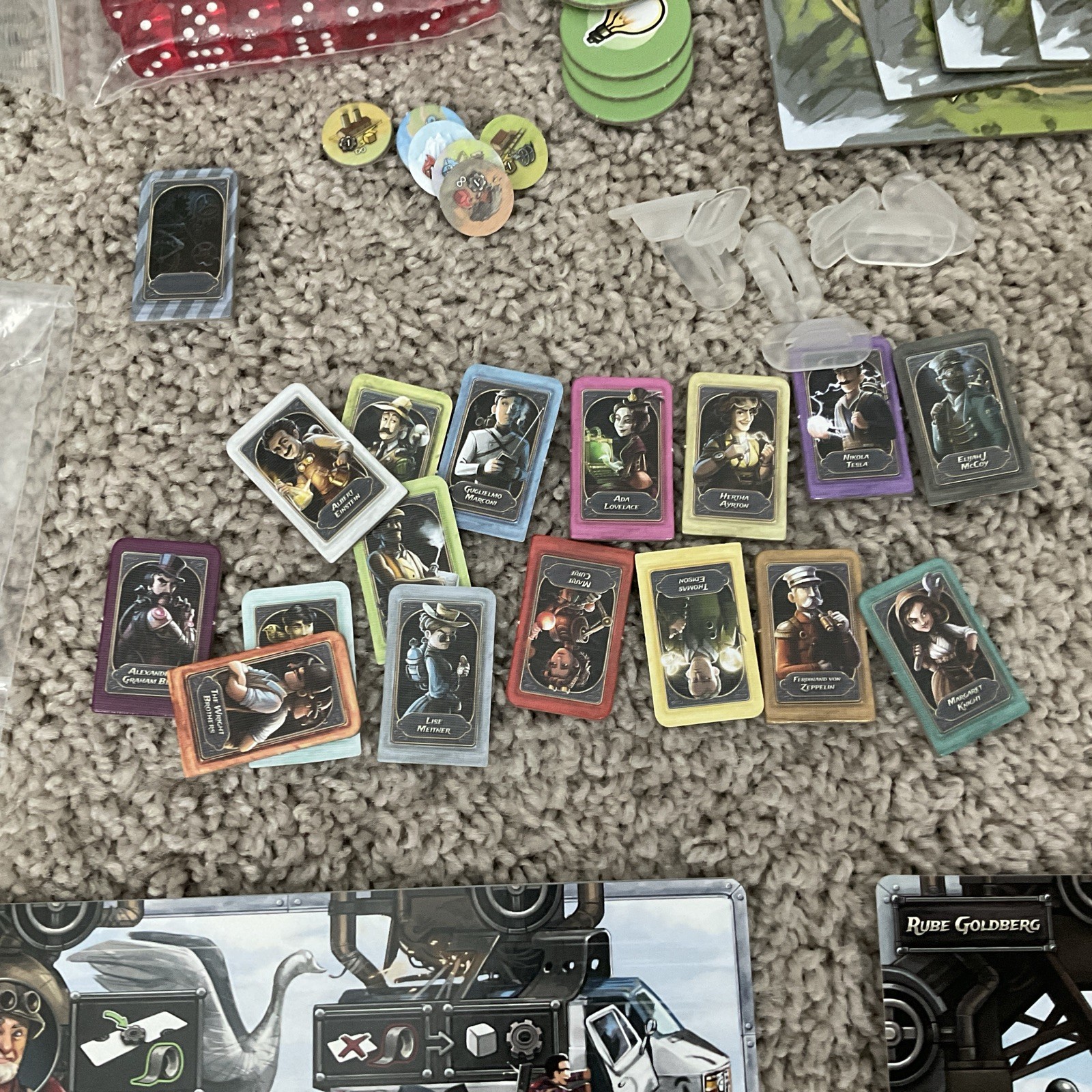 Steampunk Rally Board Game – Roxley – First Run Kickstarter Edition with Extras