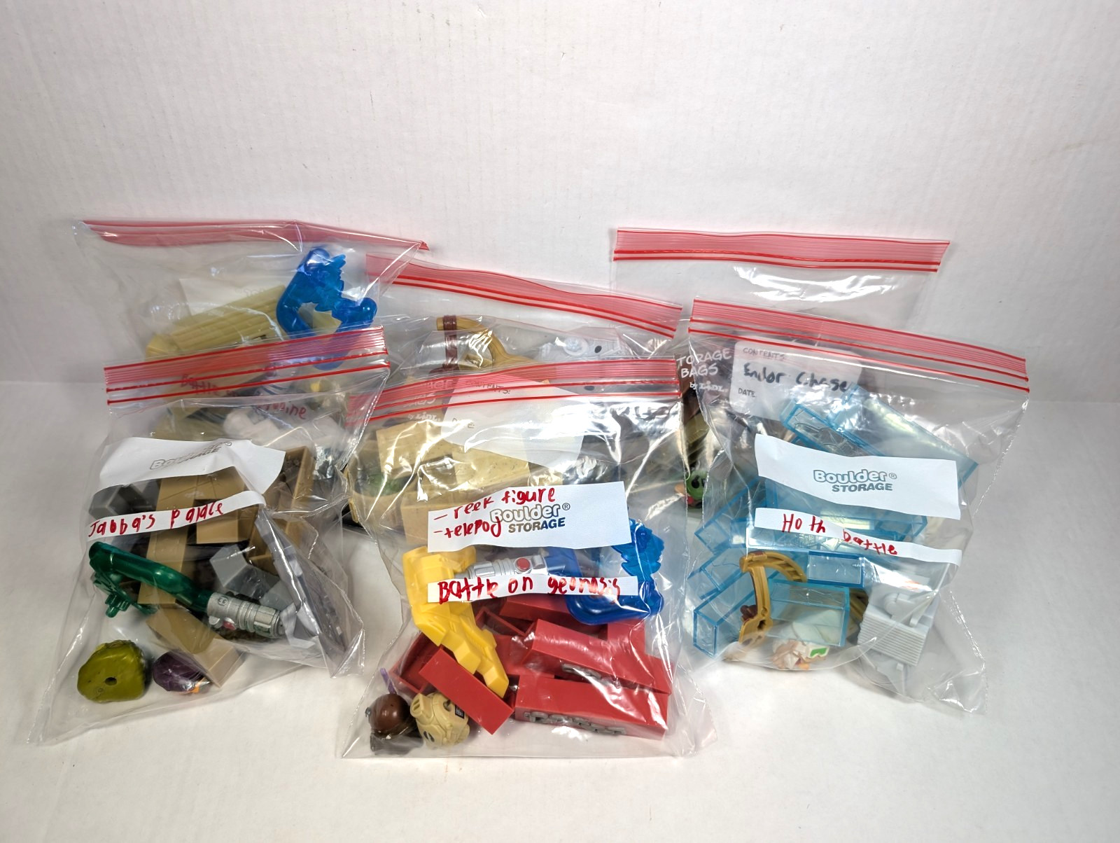 READ Angry Birds Star Wars Sets Lot of 6 Geonosis Tatooine Endor Both Jabba+