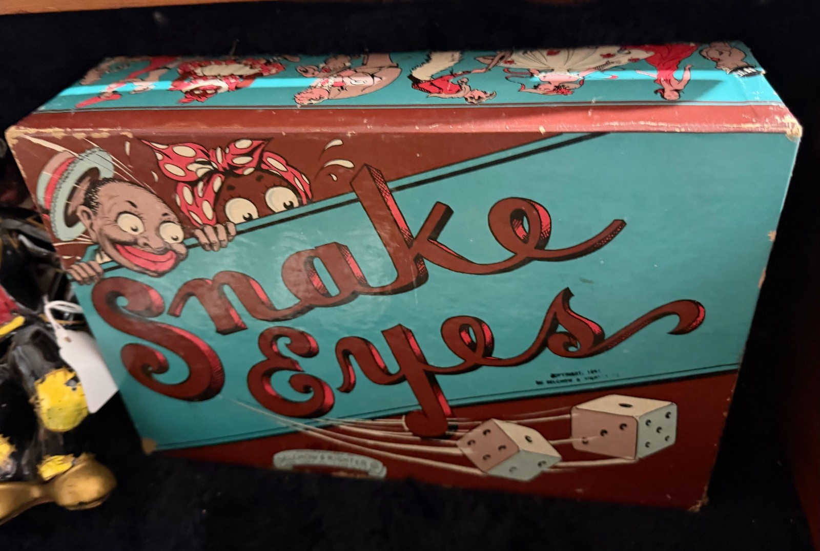 “Snake Eyes” Dice Game (Selchow & Righter) Game No. 27, from the 1941