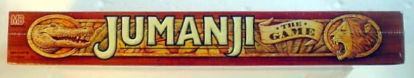 New Vintage 1995 JUMANJI The Game Milton Bradley SEALED