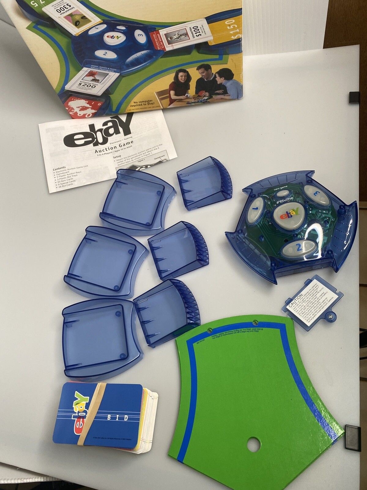 eBay Auction Game – VTG 2001 Hasbro – Electronic Talking, Excellent Condition-