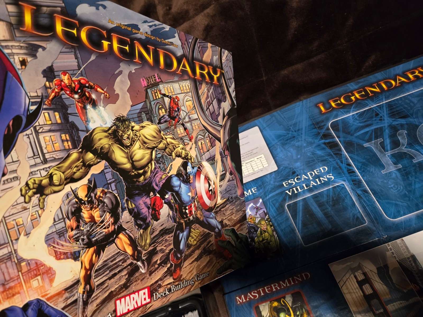 Marvel Legendary Deck Building Game Original Edition Complete Set