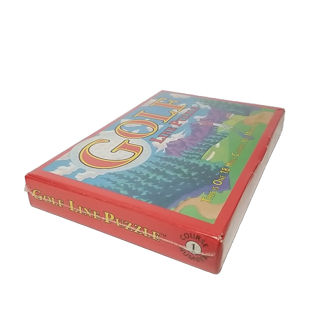 GOLF LINE PUZZLE – This 18 Hole Course You Might Not Finish – Binary Arts 1994