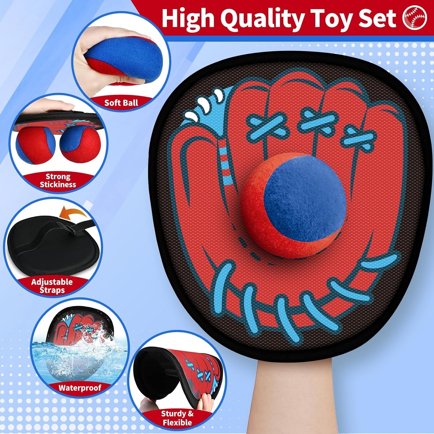 Interactive Stick Catch Ball Game for Kids Improves Hand Eye Coordination