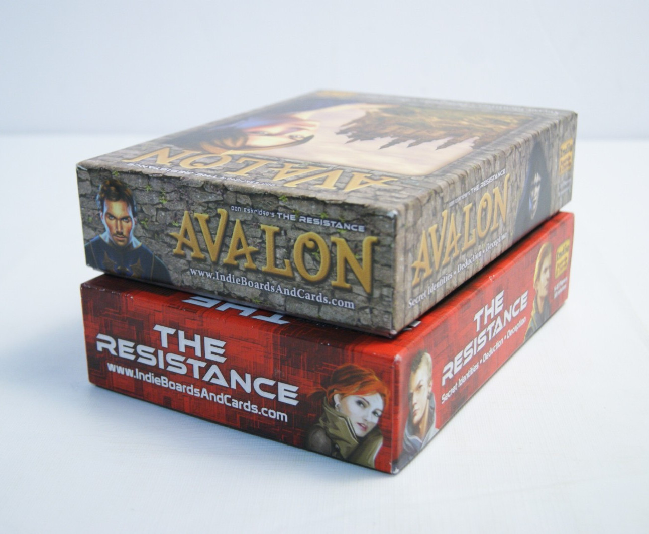 The Resistance & Avalon Lot of 2 Games by Indie Boards & Cards See Details