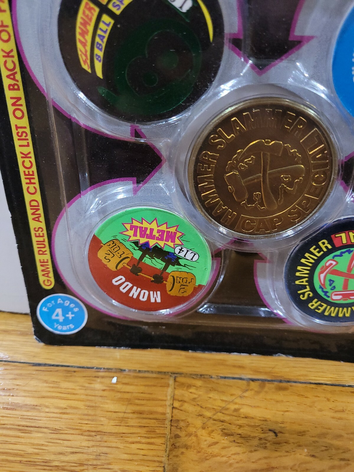 NIP・Super Pro Brass SLAMMER WHAMMERS・4 Flash Caps・1 Slam -CapVac -Mondo Metal