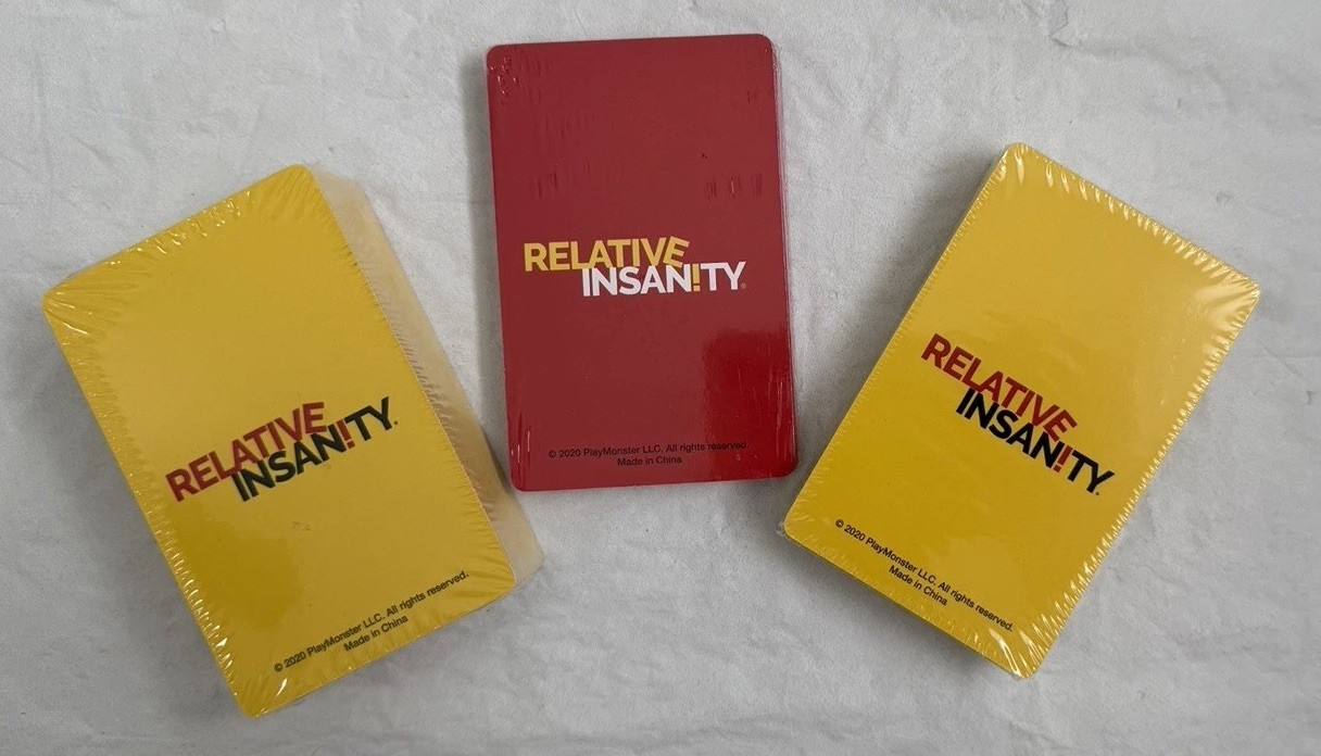 Relative Insanity Hilarious Party Game By: Jeff Foxworthy Ages 14+ Mini Game