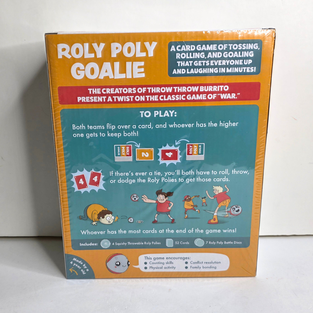 Kitten Games Roly Poly Goalie Board Game – NEW SEALED