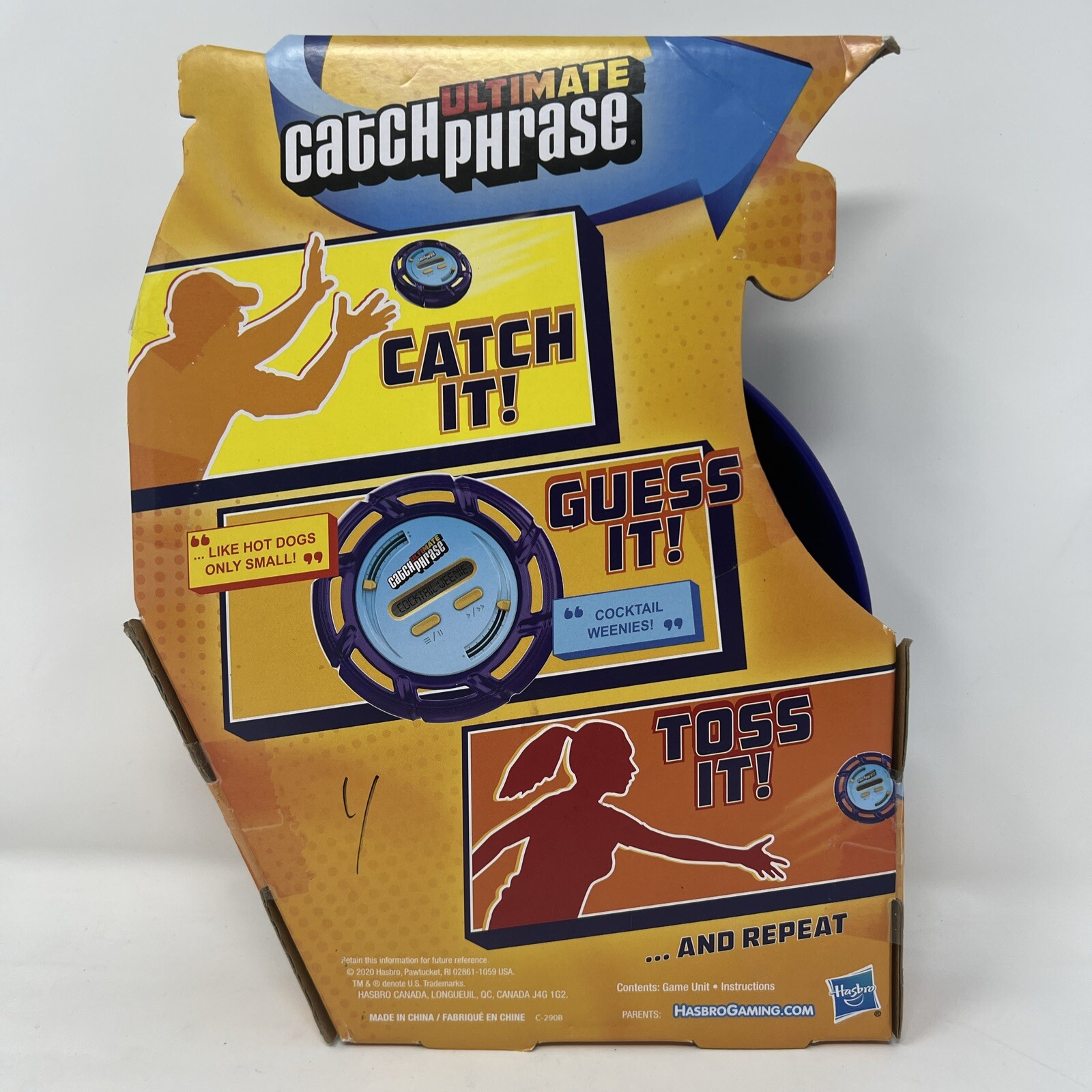 Hasbro Ultimate Catch Phrase Game Electronic Party for Ages 12 and Up – New