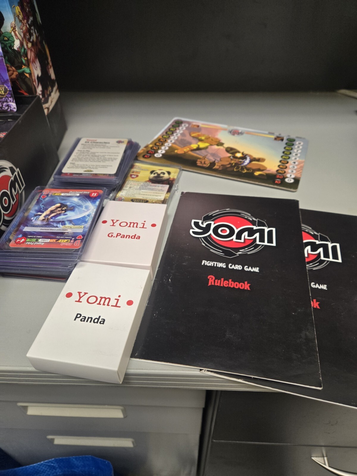 Yomi: Round 1 One – Fighting Card Game Sirlin Games Box set. Complete!