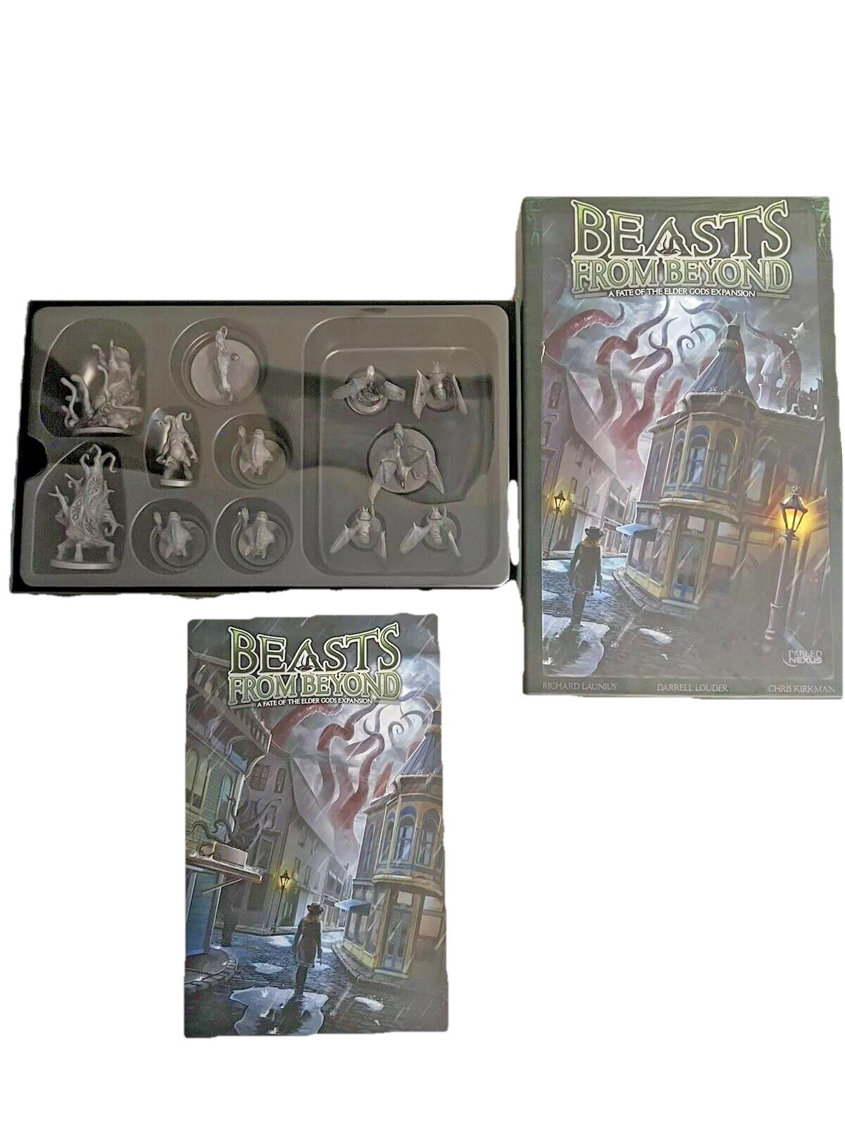 Fate of the Elder Gods + Beasts from Beyond Expansion – no dice