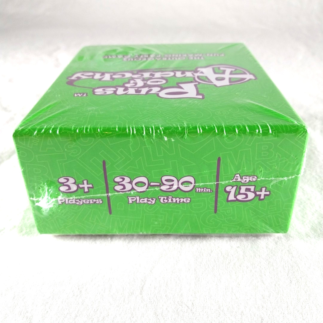 Puns of Anarchy Pun Making Party Game 2023 BRAND NEW FACTORY SEALED