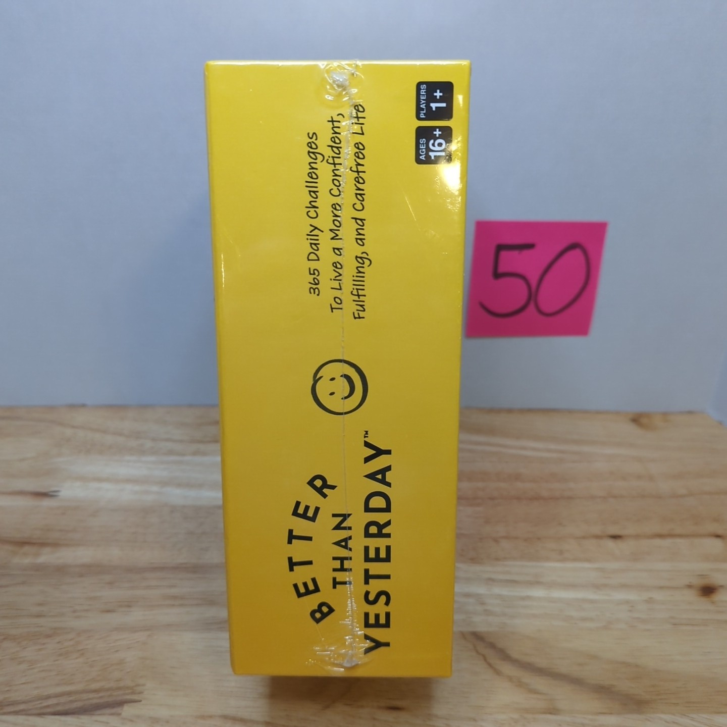 Better Than Yesterday Card Game 365 Daily Challenges