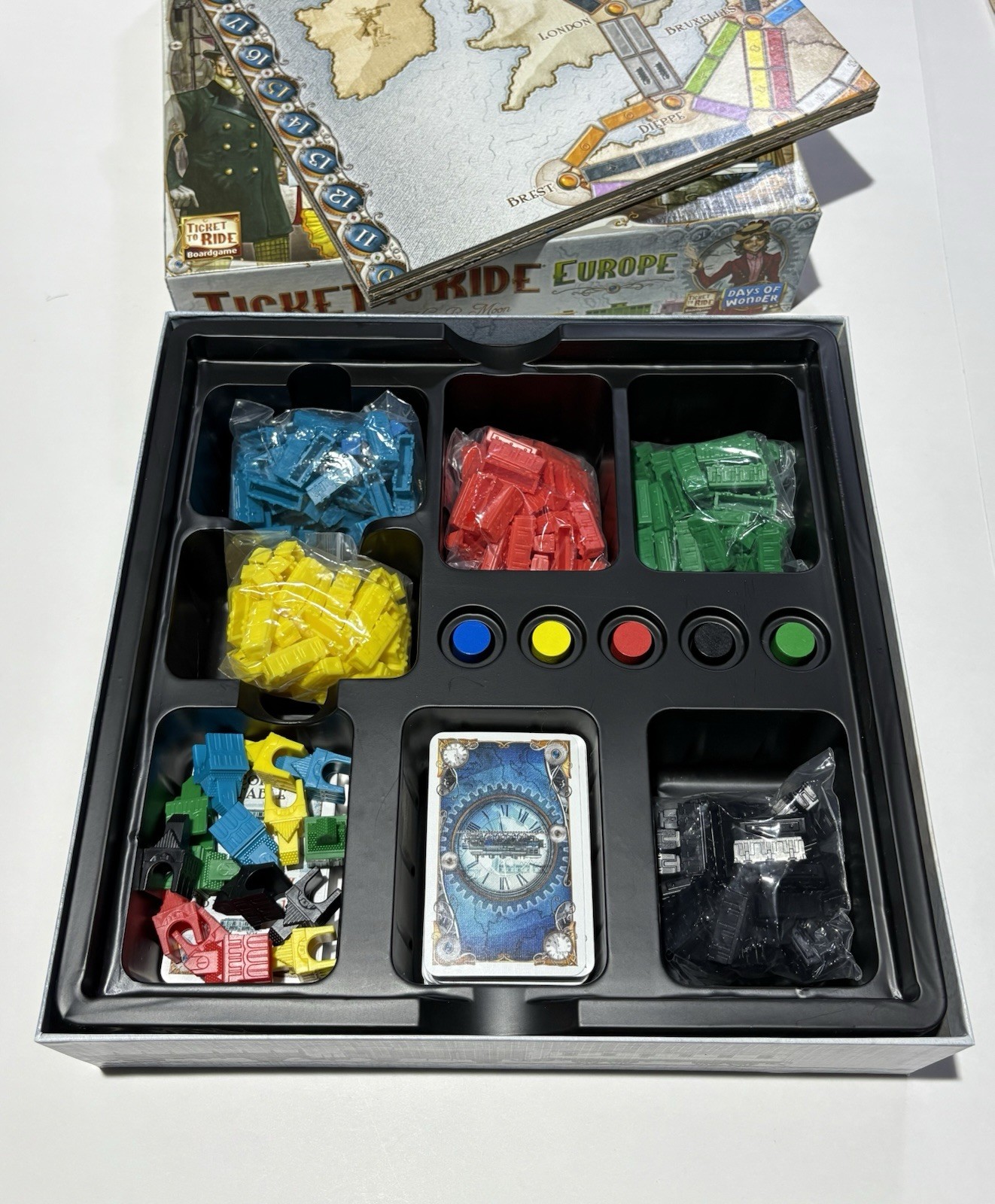 Ticket To Ride Europe Board Game EUC, Complete by Days Of Wonder