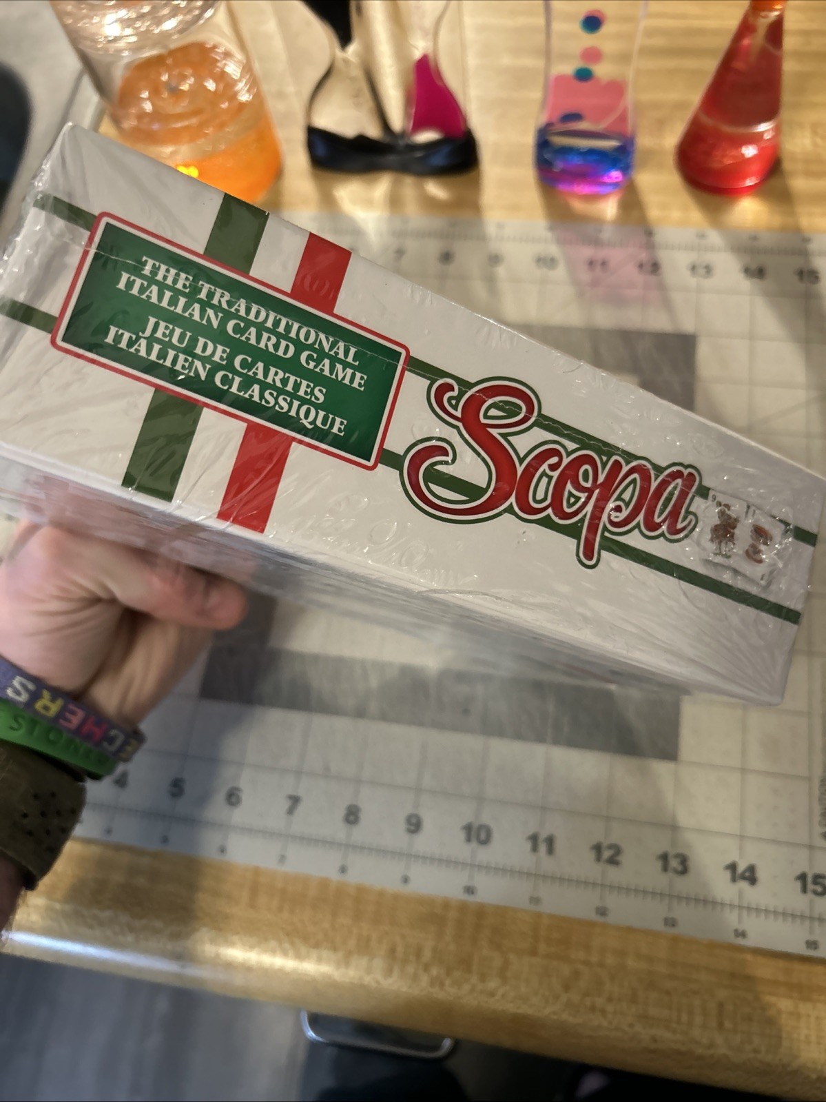 Scopa Game The Traditional Italian Card Game New Sealed 3 Games In One Ages 8+