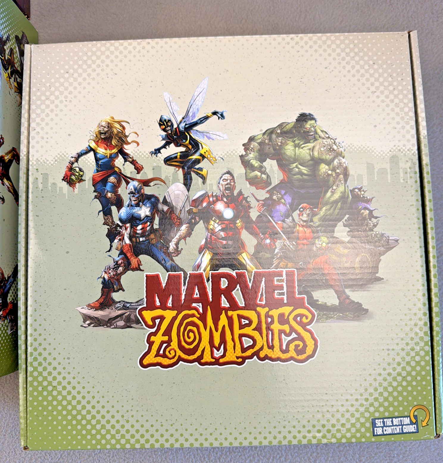 MARVEL ZOMBIES: CORE BOX A ZOMBICIDE Board Game CMON Complete