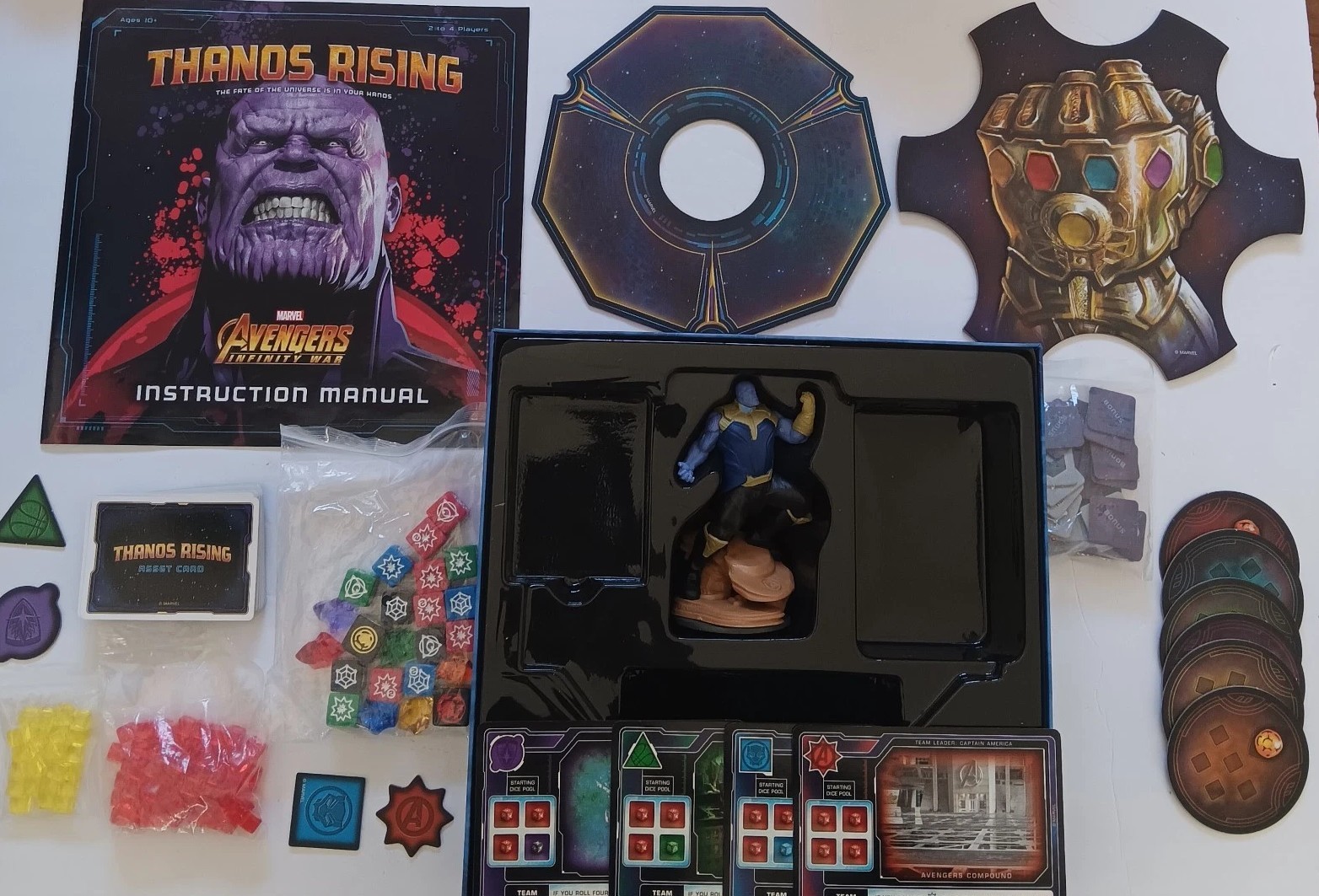 Marvel Avengers Infinity War Thanos Rising Game USAopoly 2018