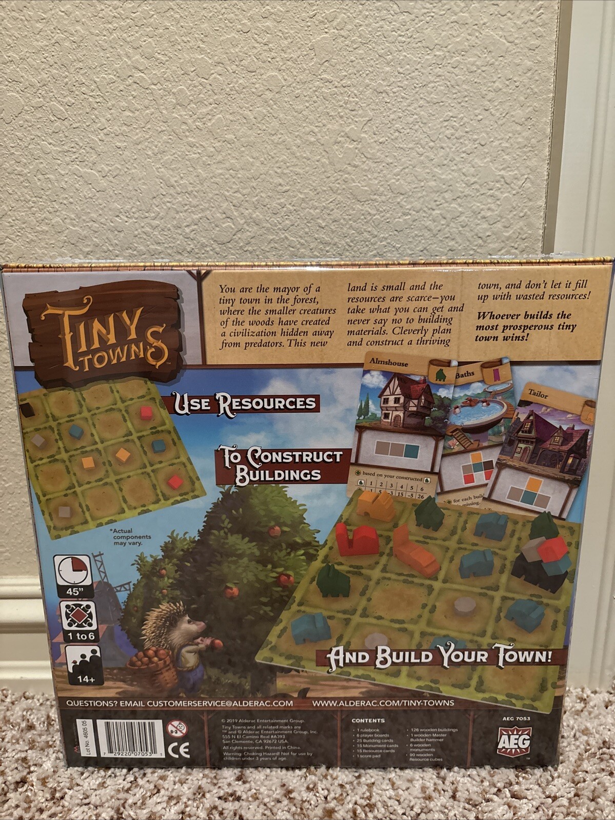 Tiny Towns Board Game Sealed Never Opened!