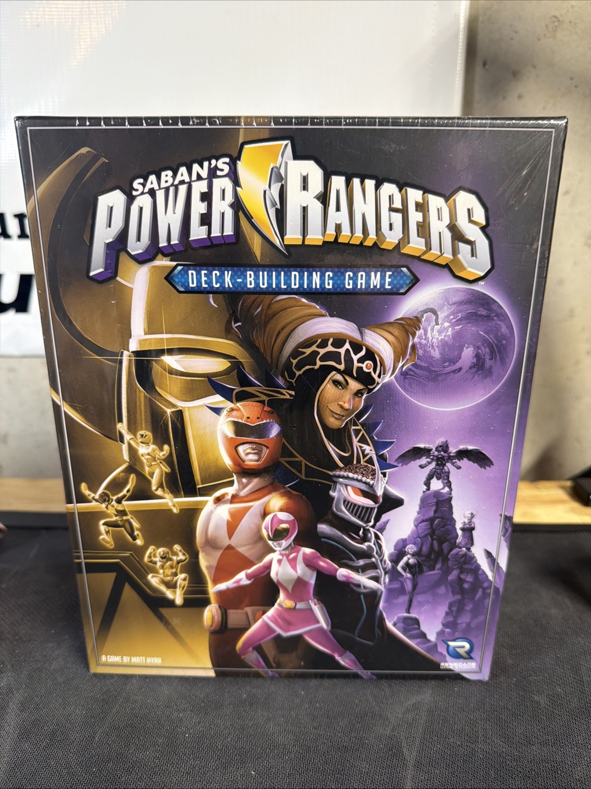 NEW! Power Rangers Deck-Building Game Renegade Board Card FAST USA SHIPPING!