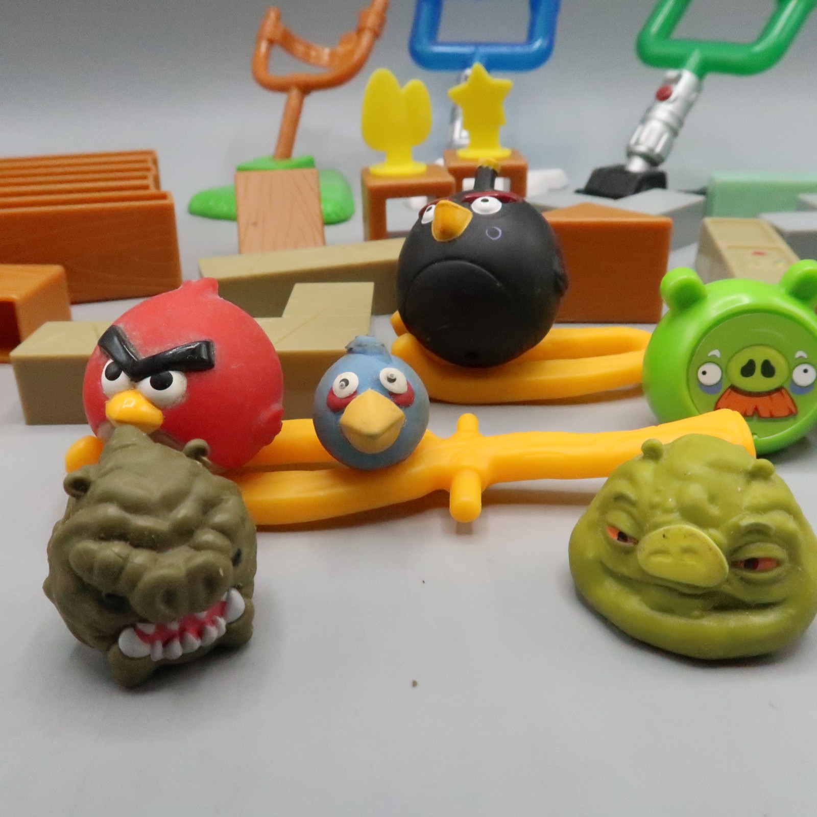 Mattel Angry Birds Space Game Not Complete Replacement Add on Launch Pigs