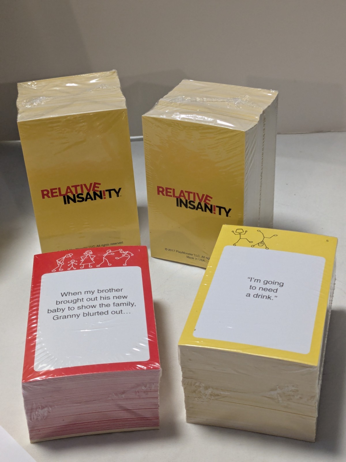 Relative Insanity Party Game – Jeff Foxworthy Original Comedy Card Game NIB